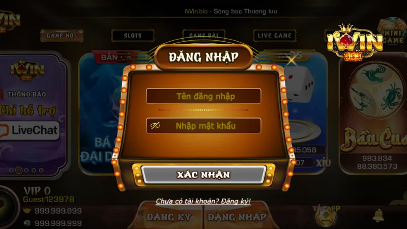 Hướng dẫn các bước đăng nhập Iwin nhanh chóng, an toàn